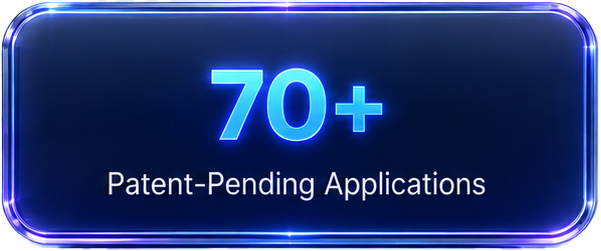 70+ Patent-Pending Applications